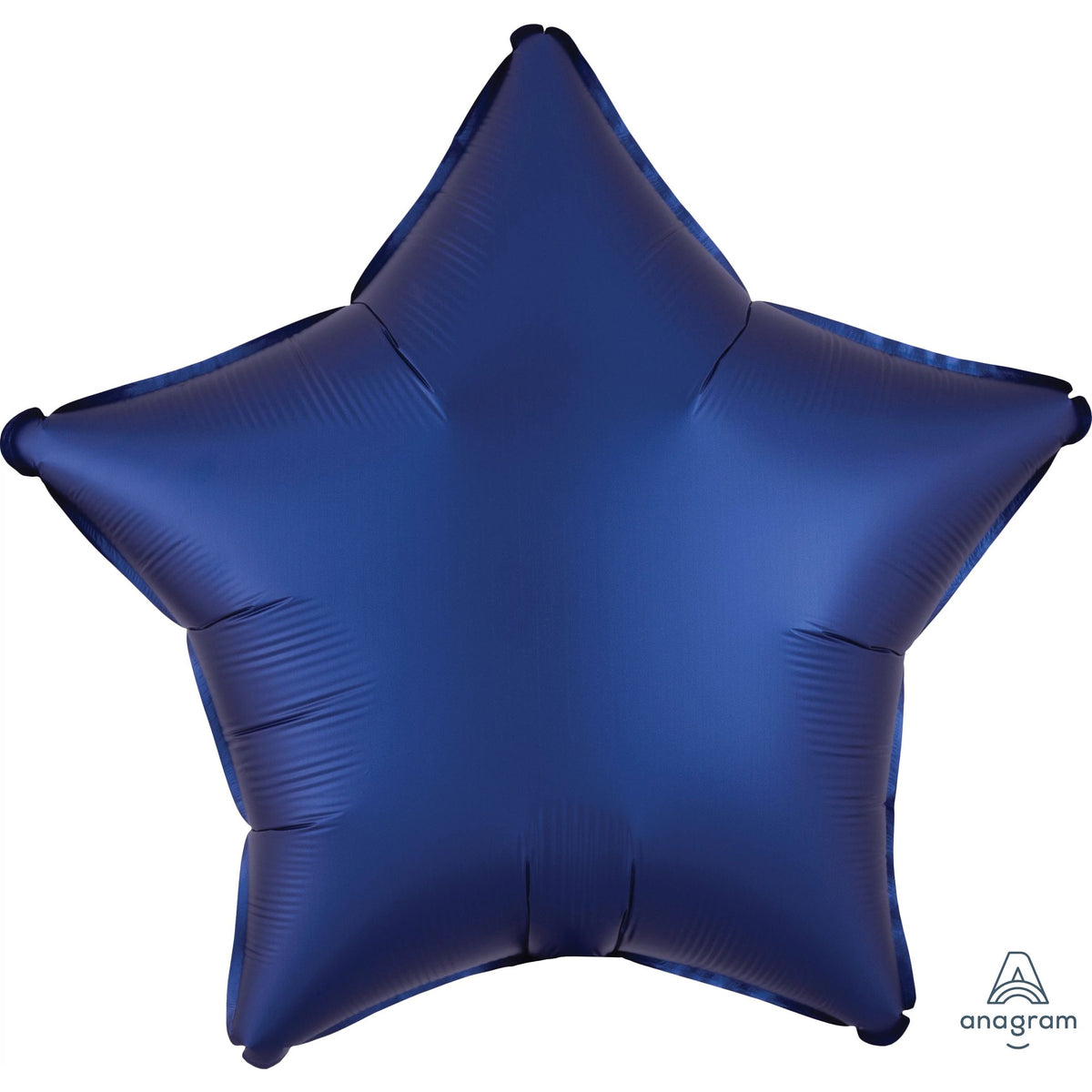 Navy Star Metallic Foil Balloon