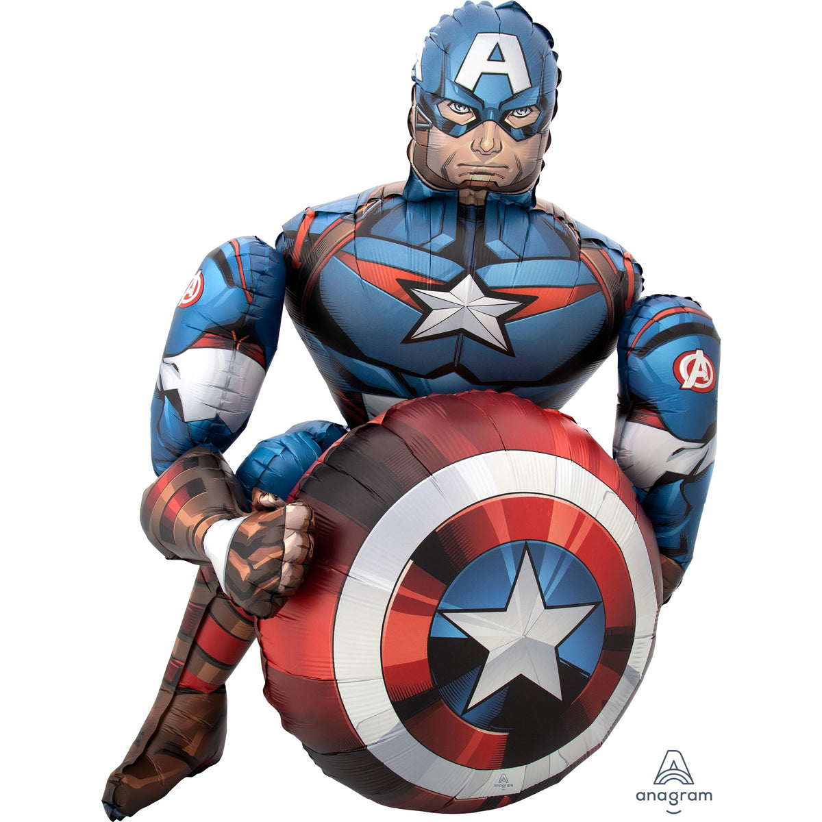 Captain America Air Walker Foil Balloon
