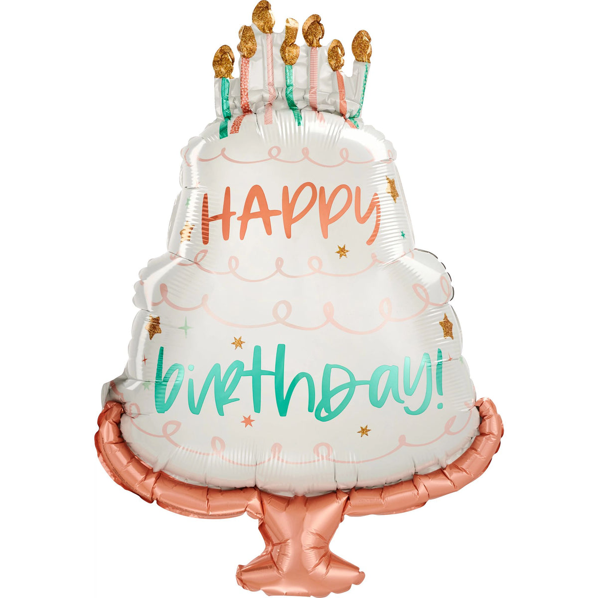 Happy Cake Day Super Shape Foil Balloon