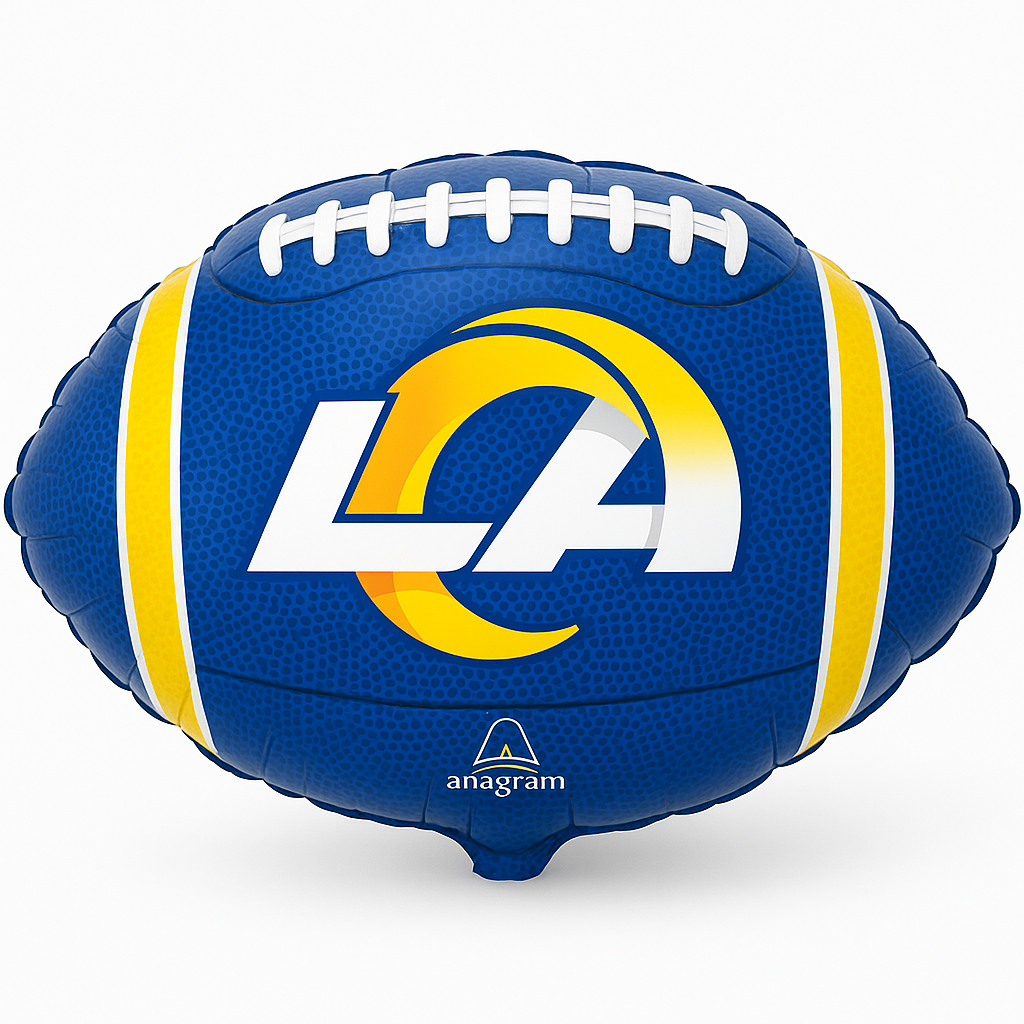 LA Football Team Mylar Balloon - 18" Foil Standard