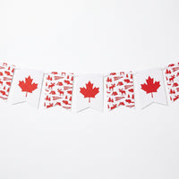 Canada Day Maple Leaf Pennant Banner