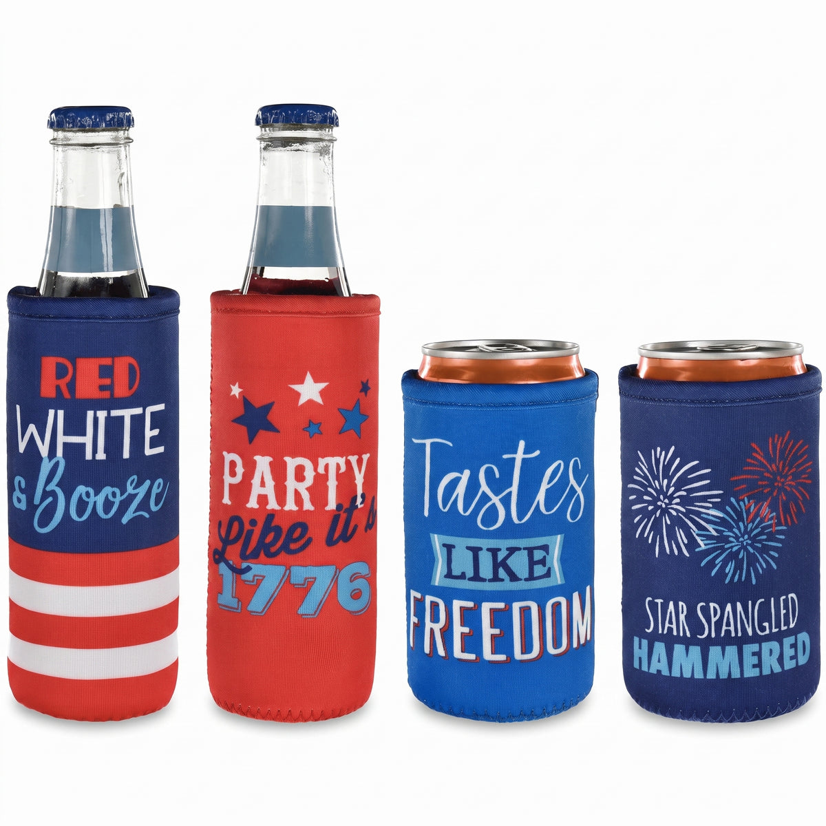 Patriotic Drink Covers Set