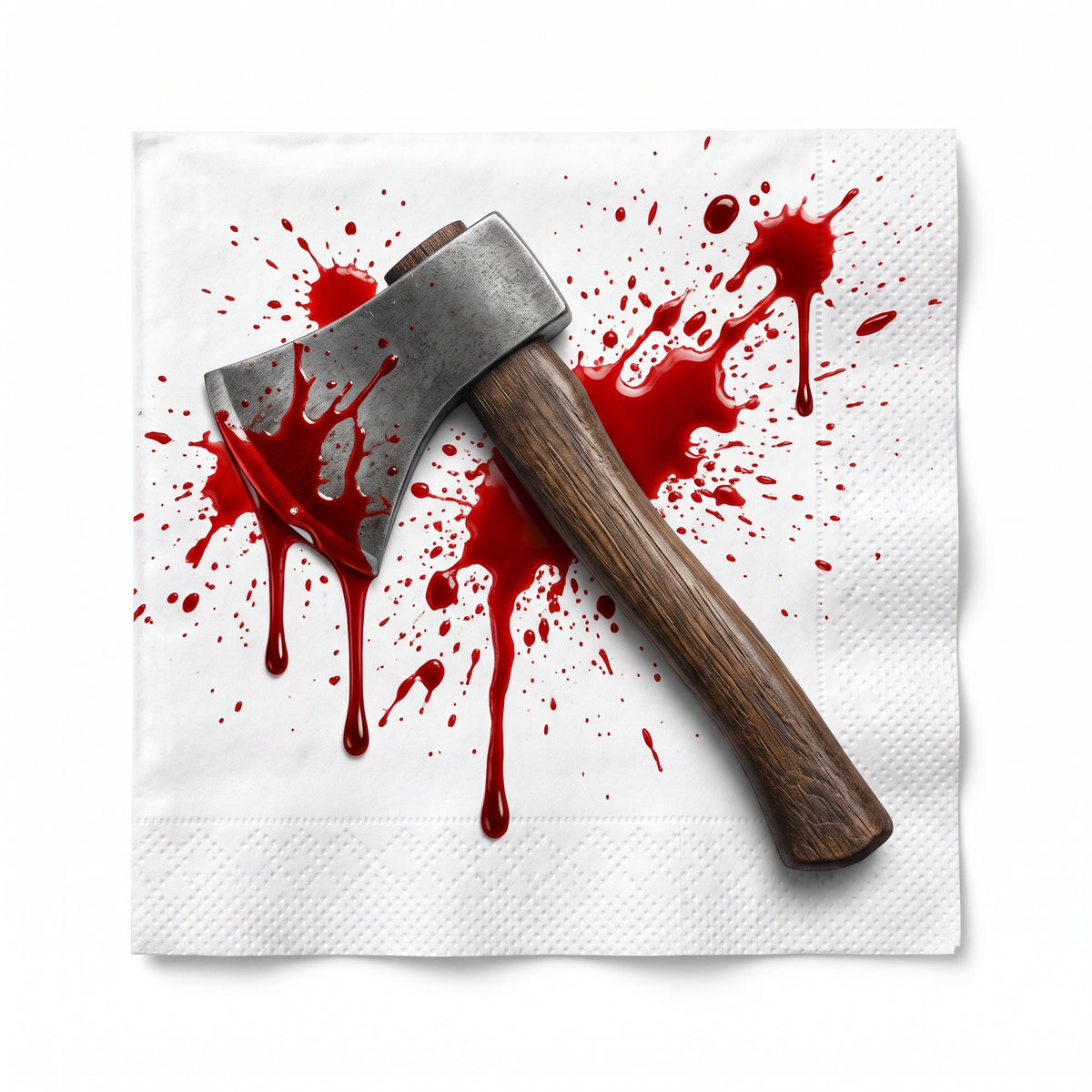 Get Axed Halloween Lunch Napkins - 6.5 In. X 6.5 In.
