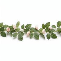 Love & Leaves Wedding Fabric Garland - 6 ft