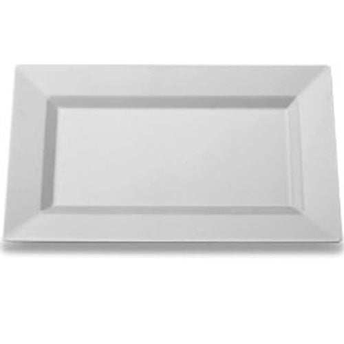11.5 In. Clear Rectangle Plates | 10 Count