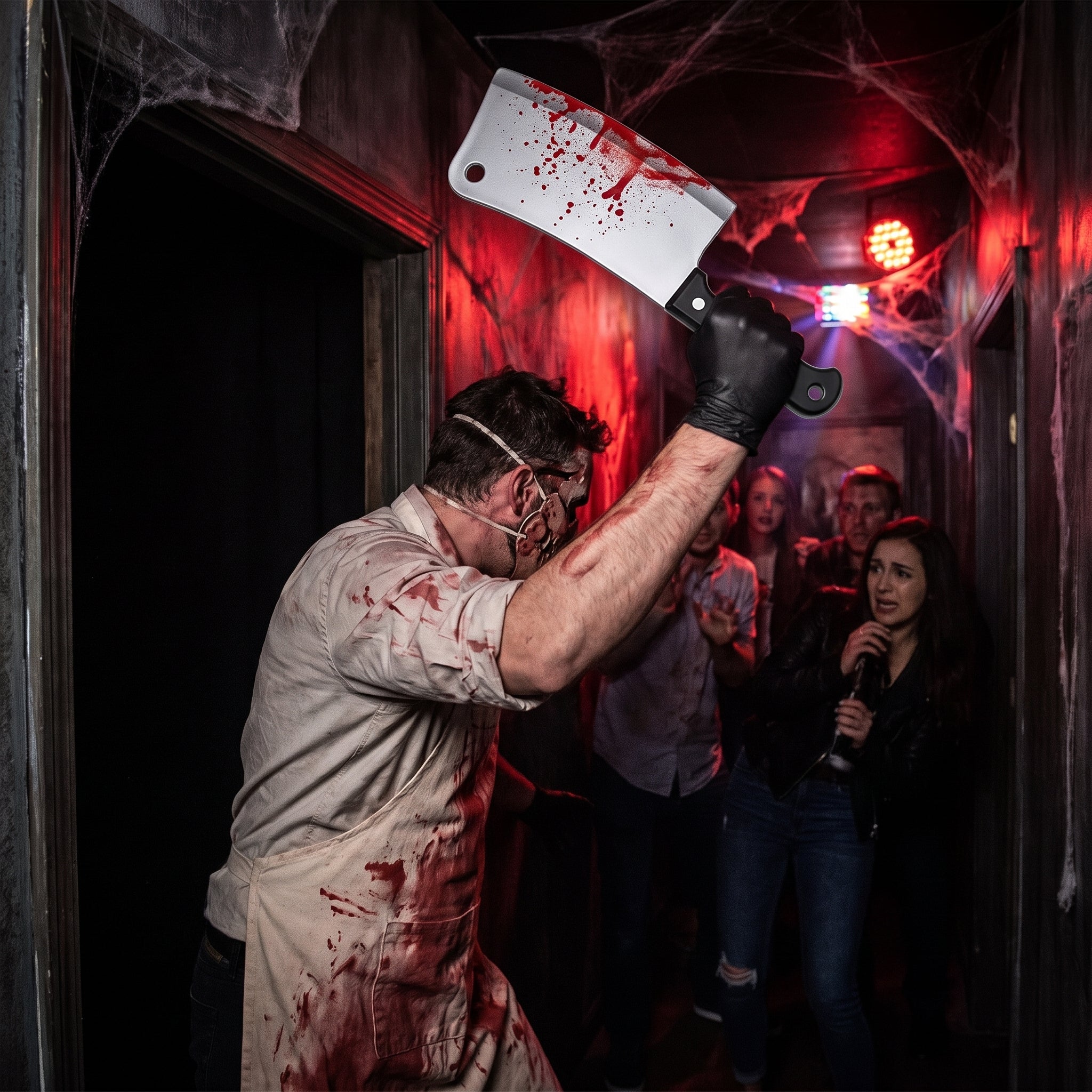 Bloody Cleaver Halloween Costume Prop