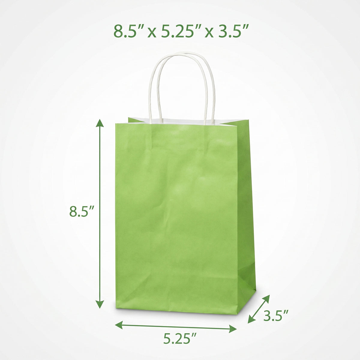 Kiwi Small Kraft Gift Bag