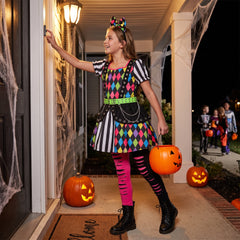 Girls' Carnival Terror Halloween Costume (XL 14-16)