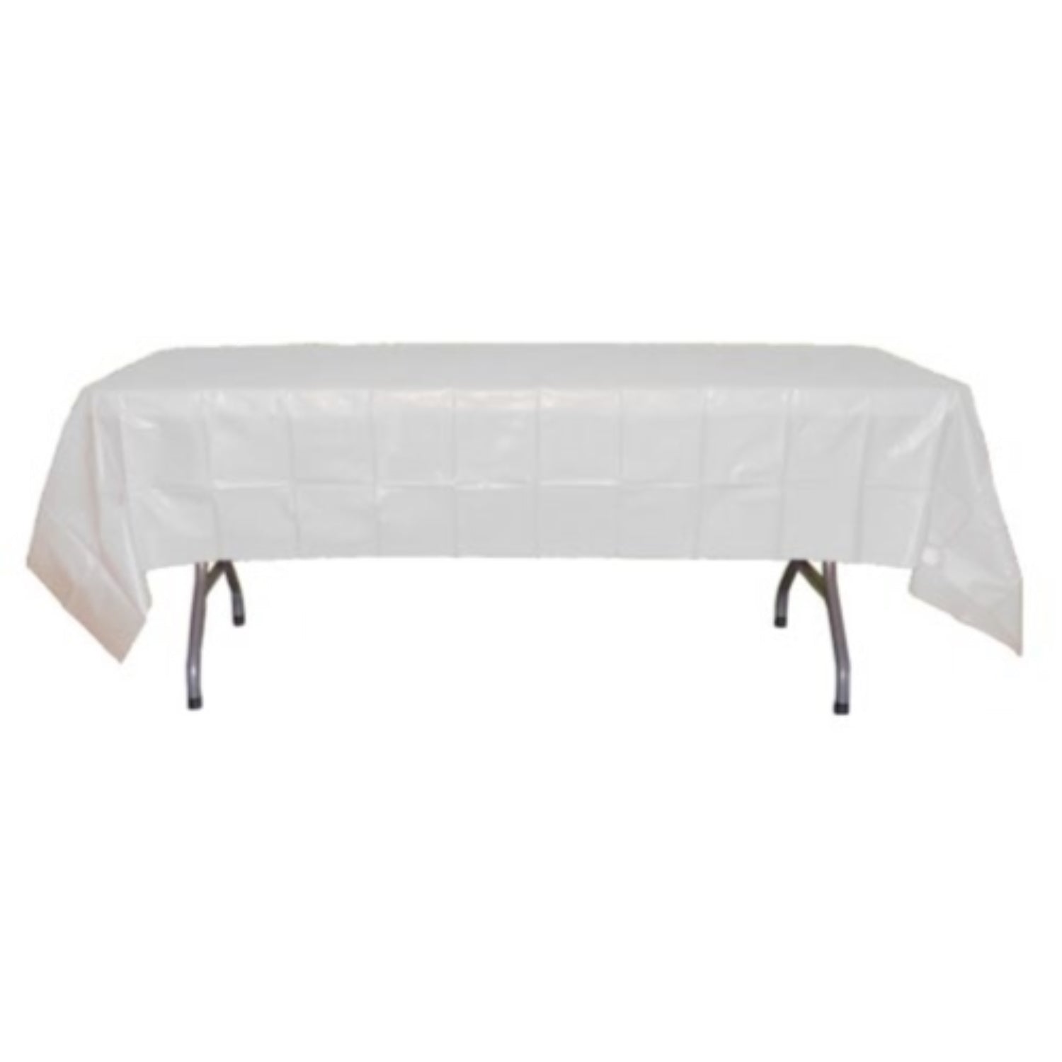 Clear Plastic Table Cover - 54 in. x 108 in. | Case of 48