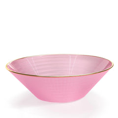 16oz Luster Bowl 15 Count - Pink