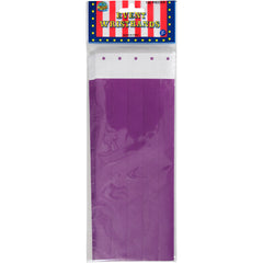Adhesive Event Bands/Purple/100 Per Pkg - 100 Count