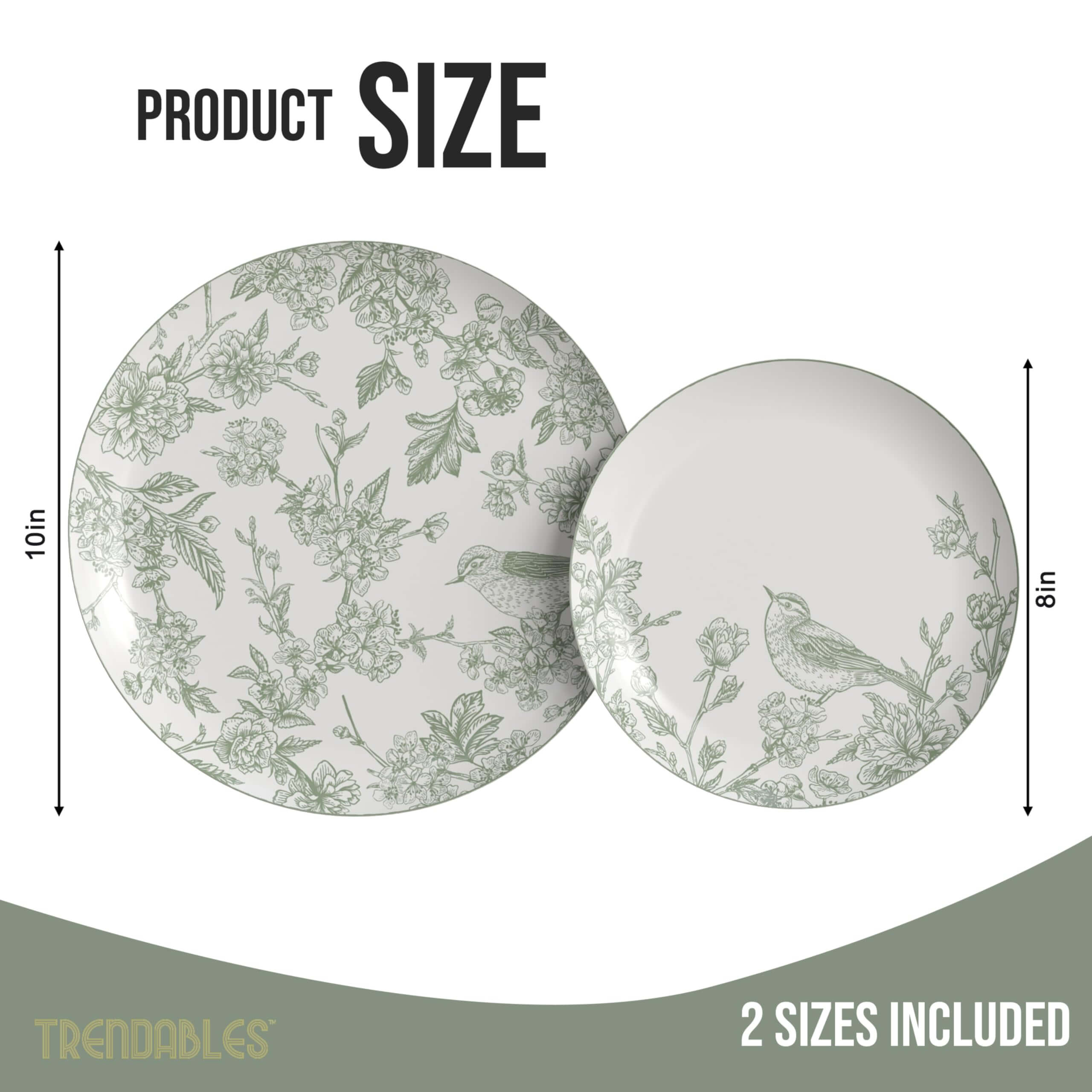 20/20 Earthtrends Yaffa Design Paper Plates