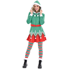 Sassy Elf Christmas Costume - Adult S