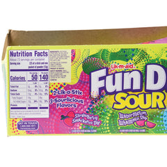 Lik-M-Aid Fun Dip Sour/24 Per Pk - 24 Count