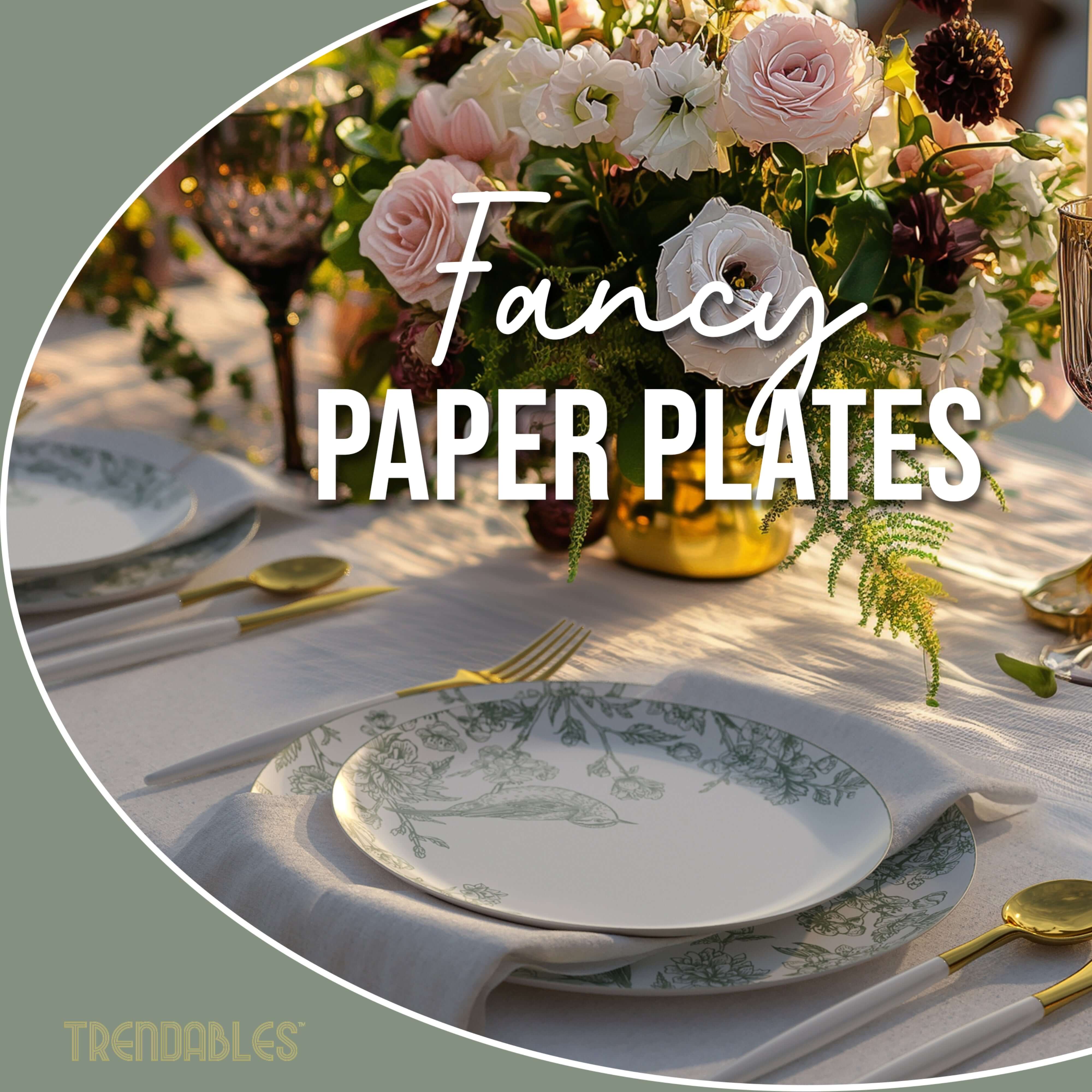 20/20 Earthtrends Yaffa Design Paper Plates