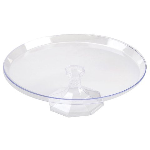 Platter Pleasers Round Cake Stand Color: Clear