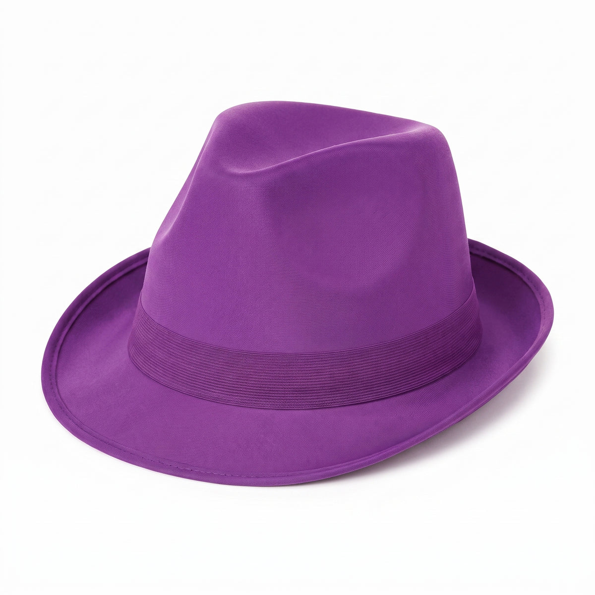 Purple Team Spirit Fedora Hat