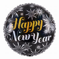 18-Inch Holographic New Year‚Äôs Eve Foil Balloon