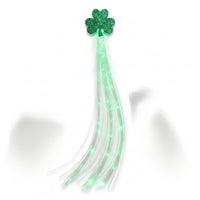 St. Patrick's Day Light-Up Hair Extensions - 3 Pack