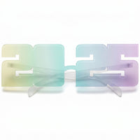 Starlight 2025 Gradient Glasses for New Year's Eve