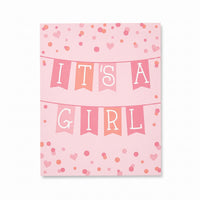 "It's a Girl" Baby Shower Invitation Card
