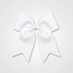 Oversized White Bow Headband
