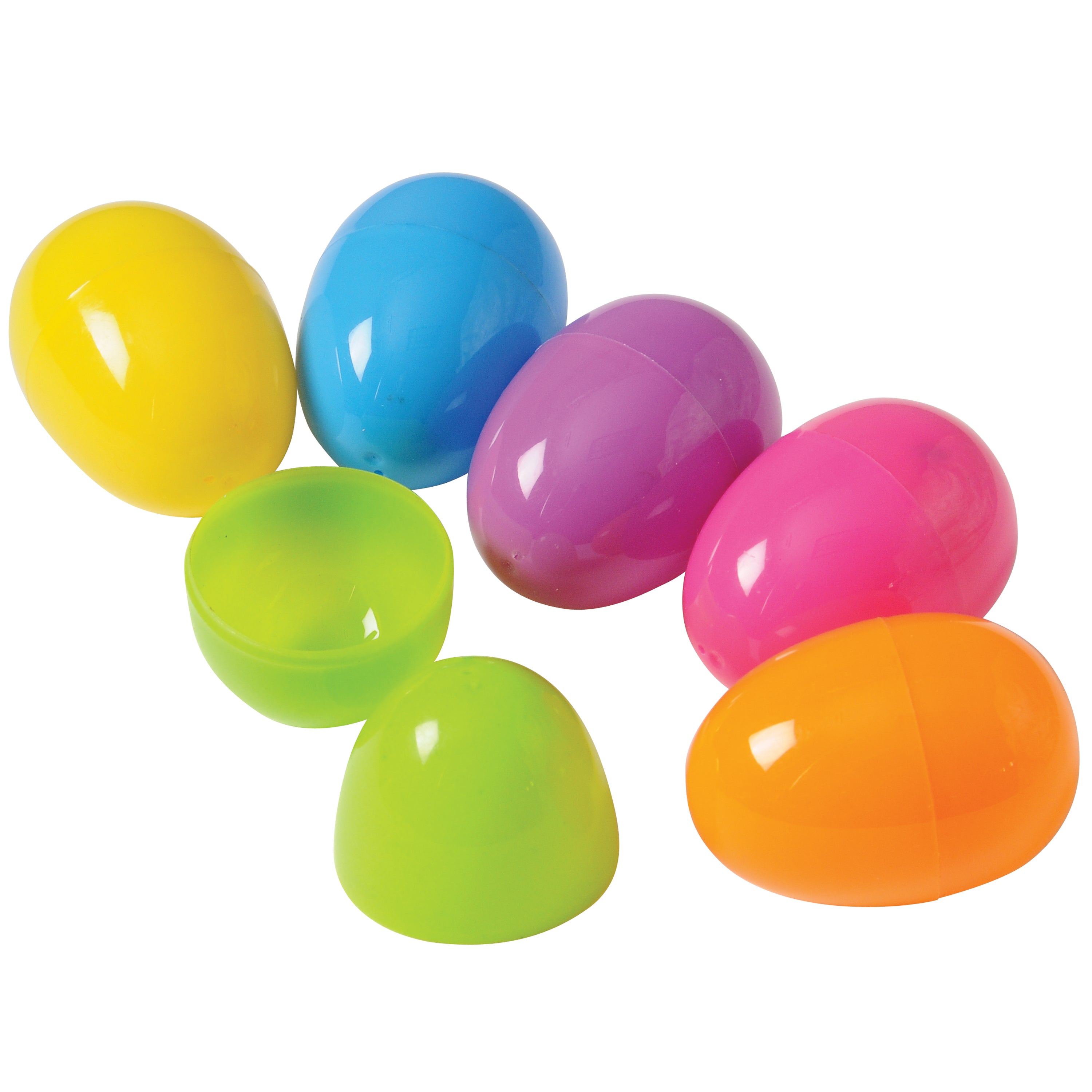 Plastic Eggs/2 1/2 Inch - 12 Count