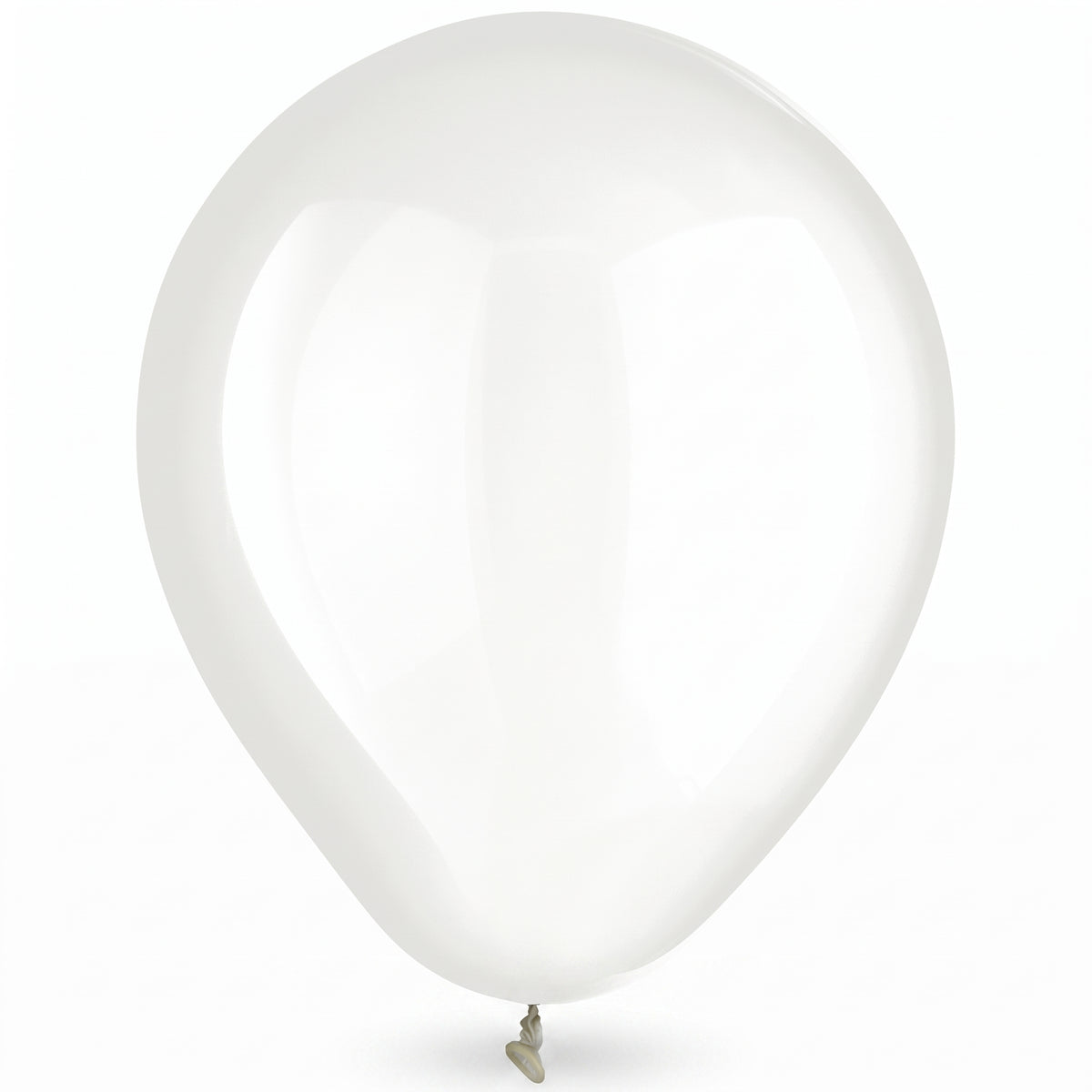 Clear Bulk Latex Balloons - 12 Inch