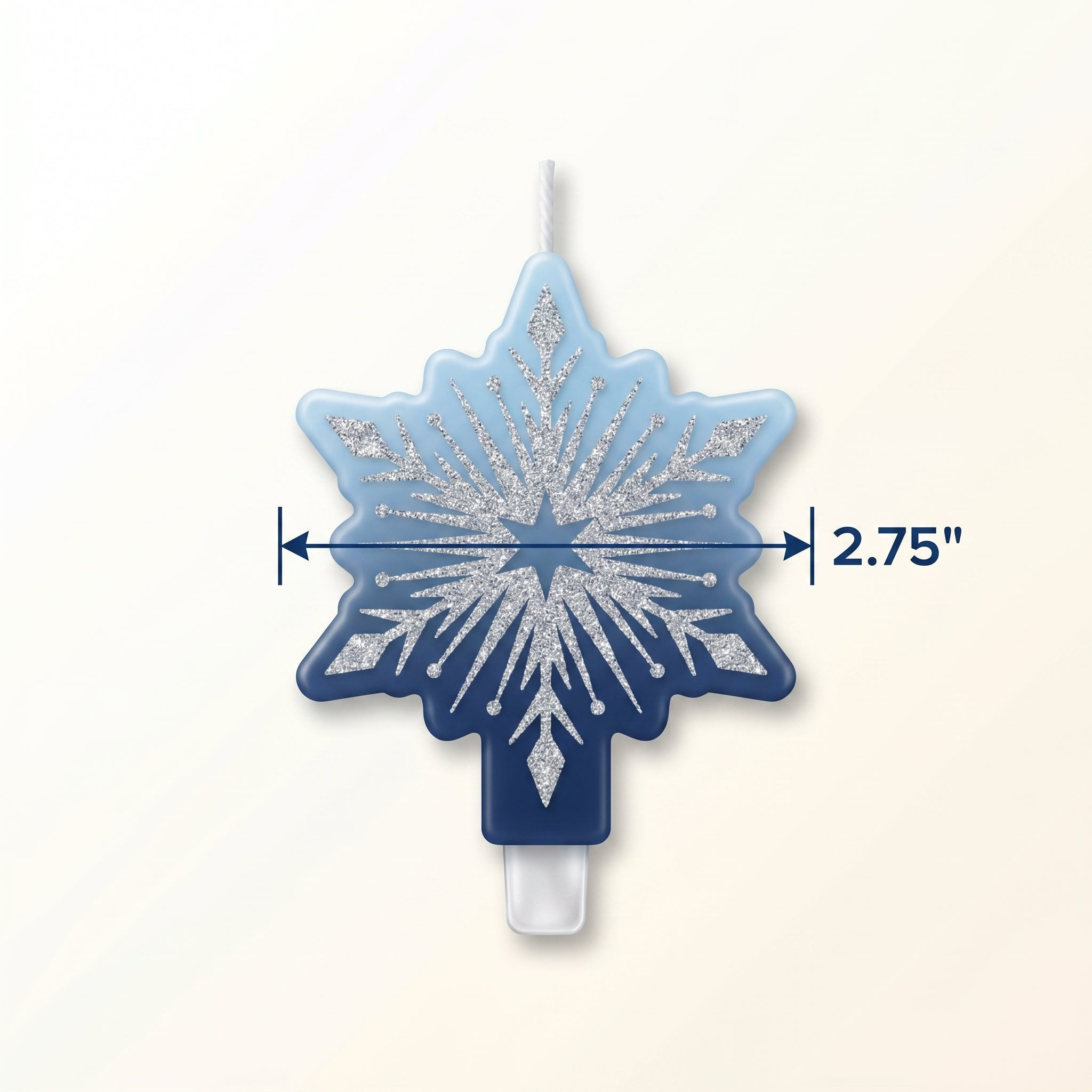 Disney Frozen 2 Glitter Birthday Candle
