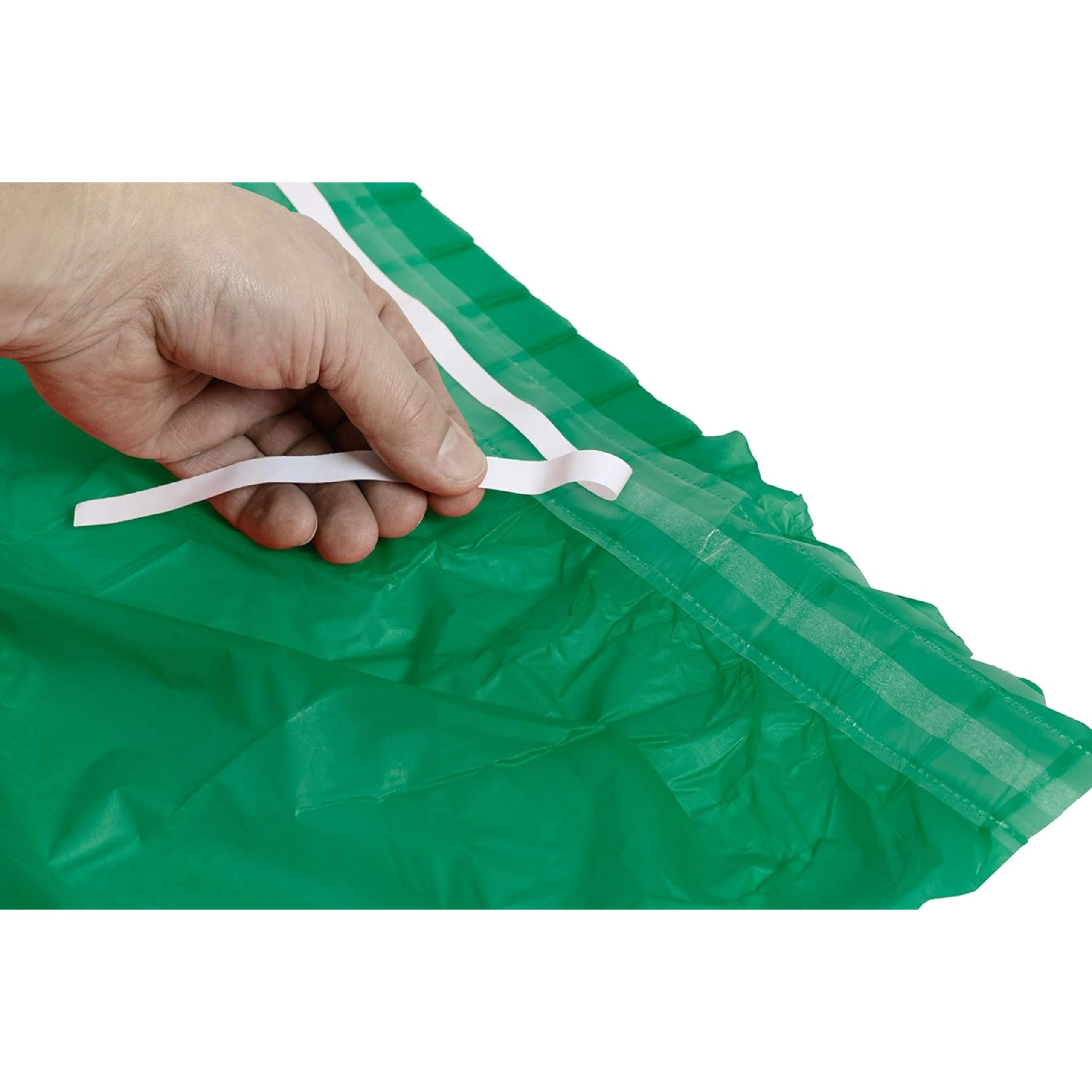 Emerald Green Plastic Table Skirt | Case of 48