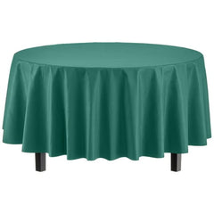 Premium Round Dark Green Table Cover