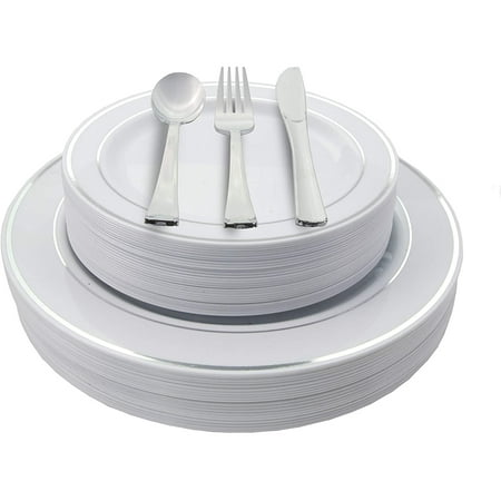 Wedding Kit Service For 40 Silver Line