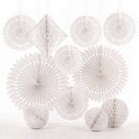 Elegant White Paper Decorating Kit