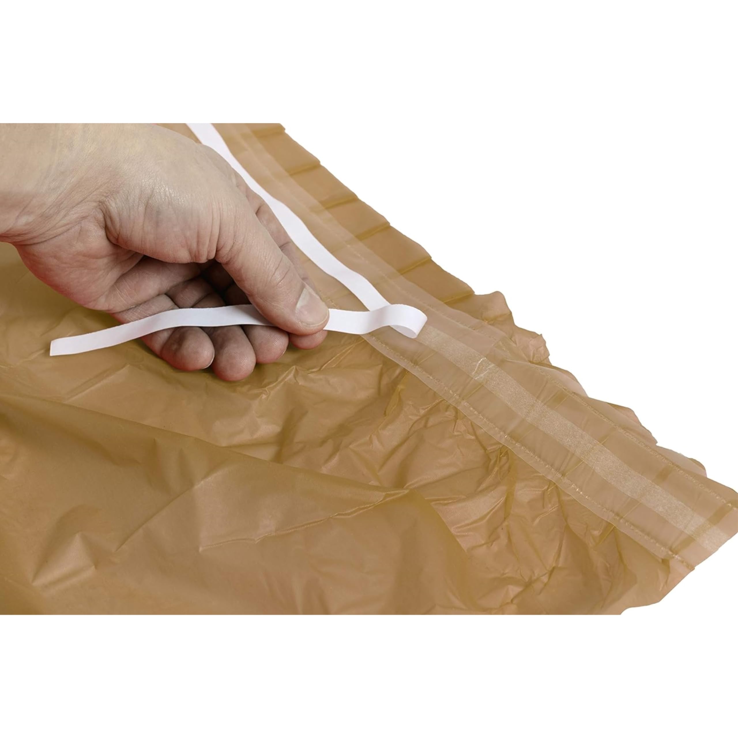 Gold Plastic Table Skirt