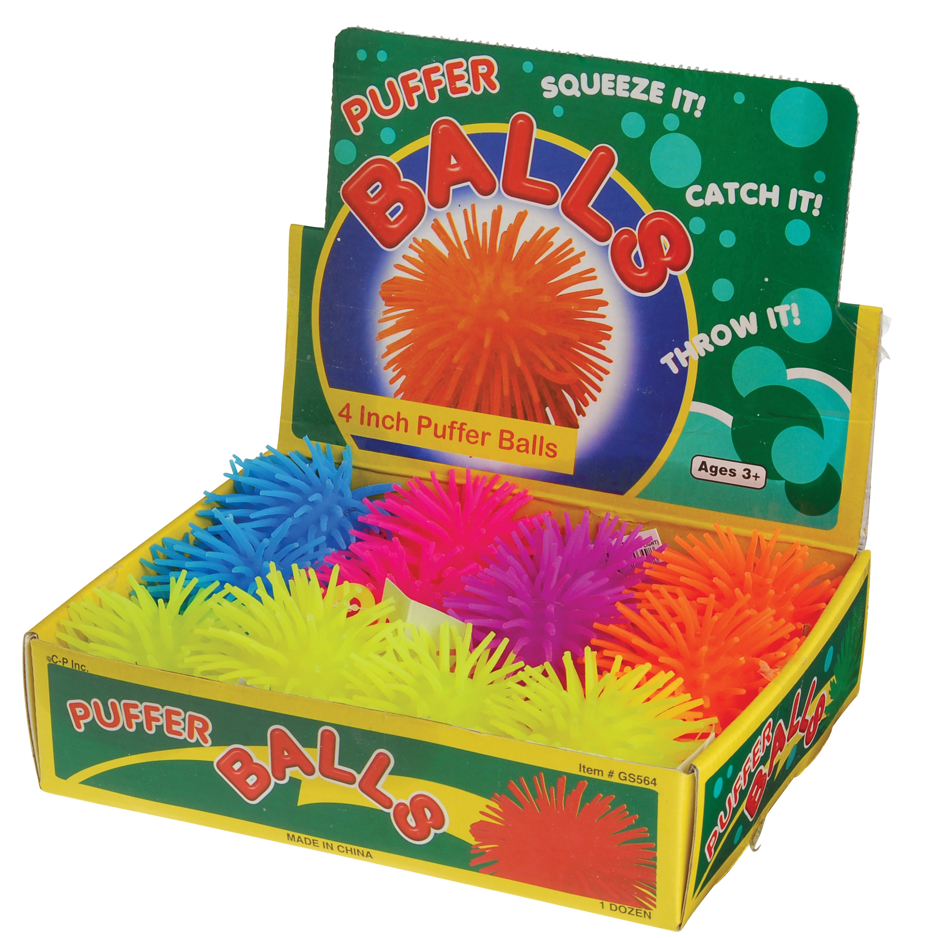 Puffer Balls/4 Inch - 12 Count