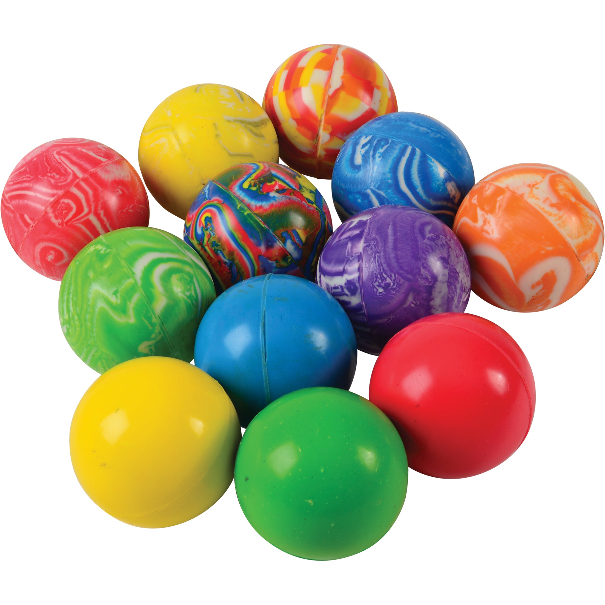 60Mm Ball Asst/25 Per Pkg - 25 Count