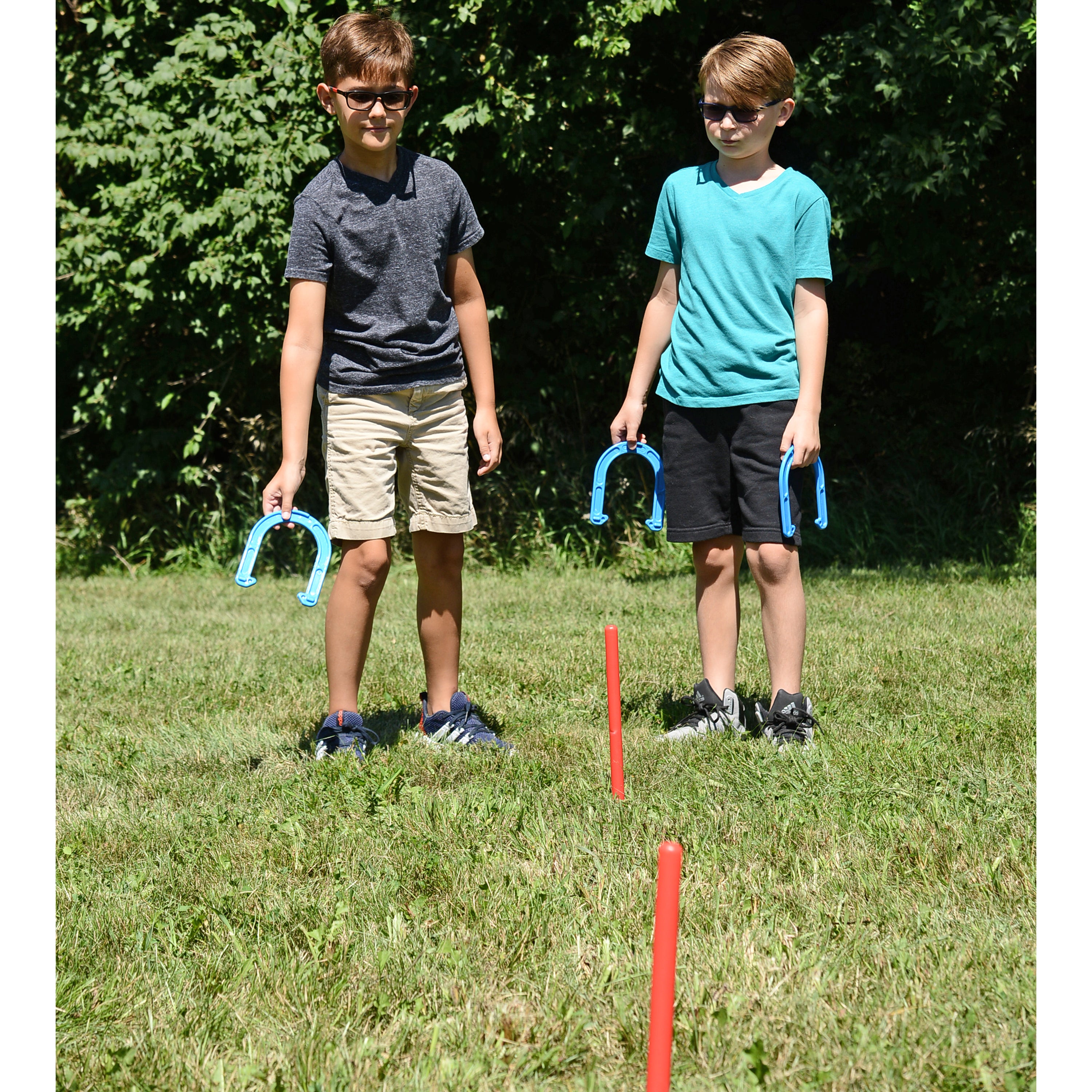 Horseshoe Game Set/1 Set - 6 Count