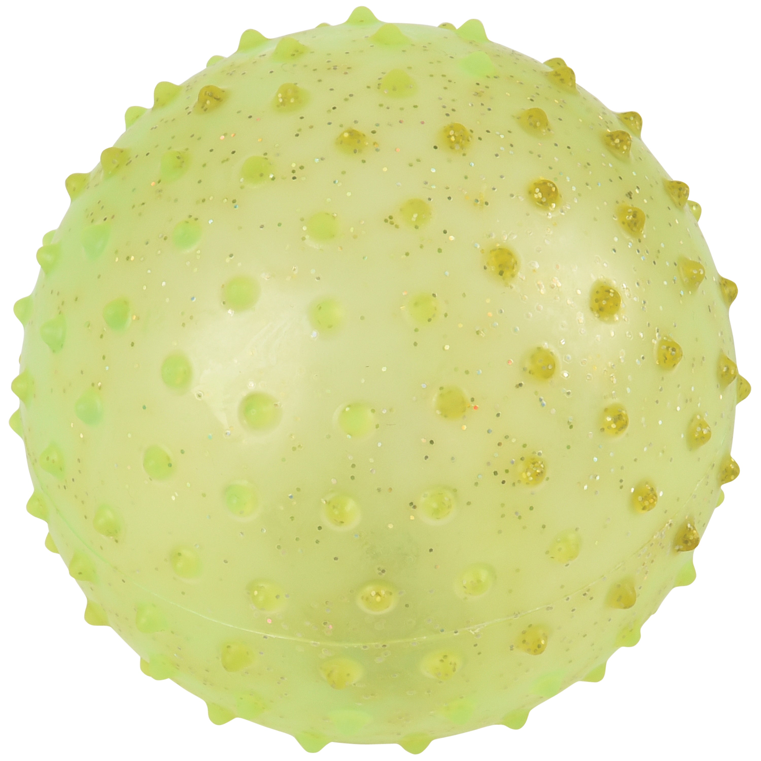 Glitter Knobby Balls/5 Inch - 12 Count