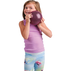 Neon Polka Dot Pvc Balls/5 In - 12 Count