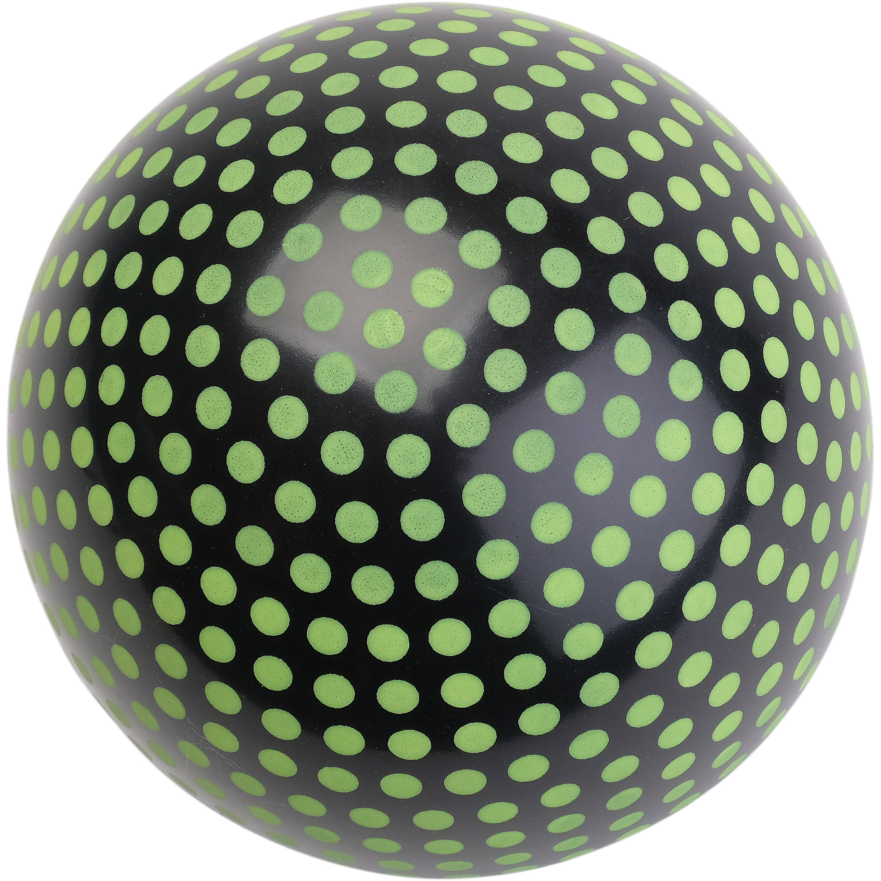 Neon Polka Dot Pvc Balls/5 In - 12 Count