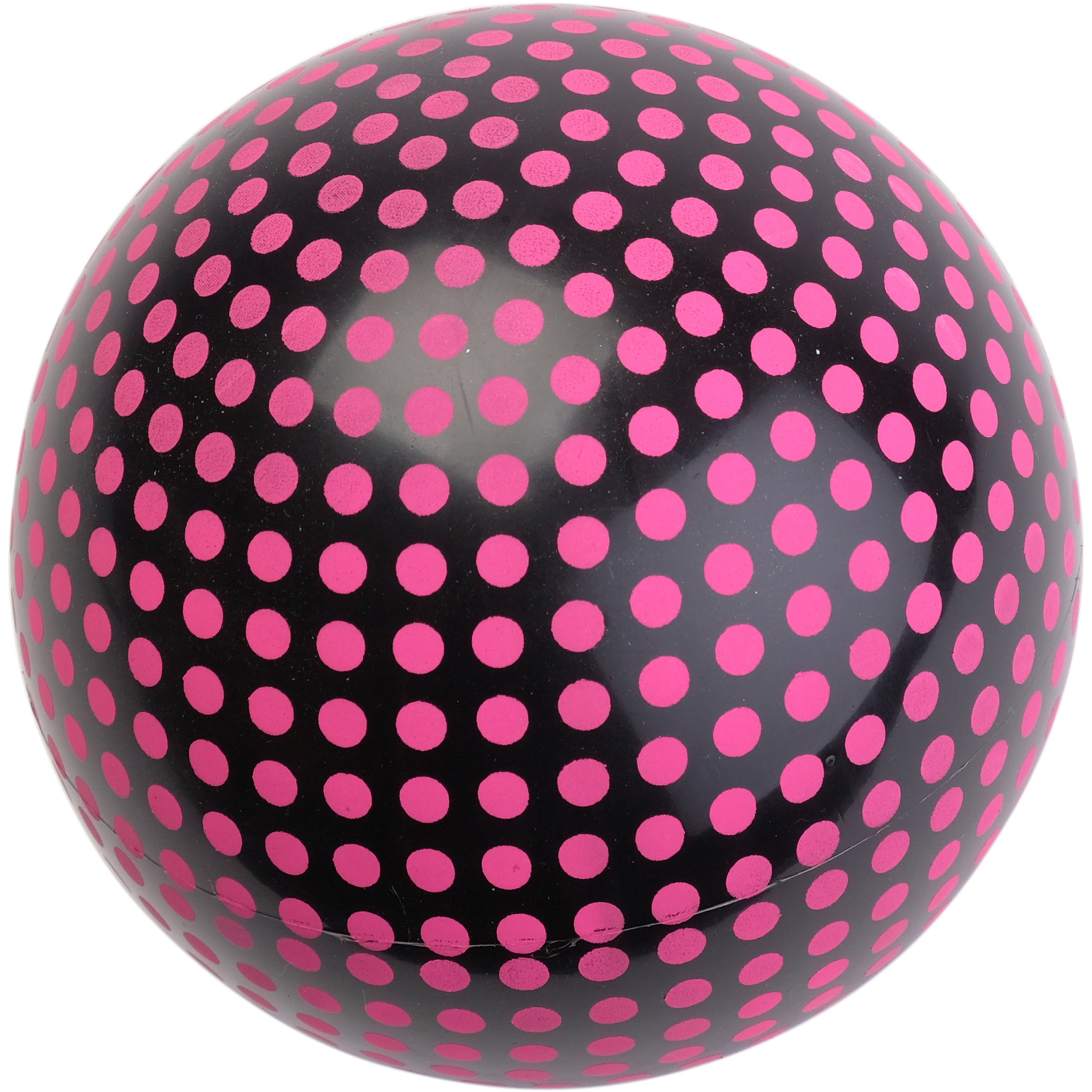 Neon Polka Dot Pvc Balls/5 In - 12 Count