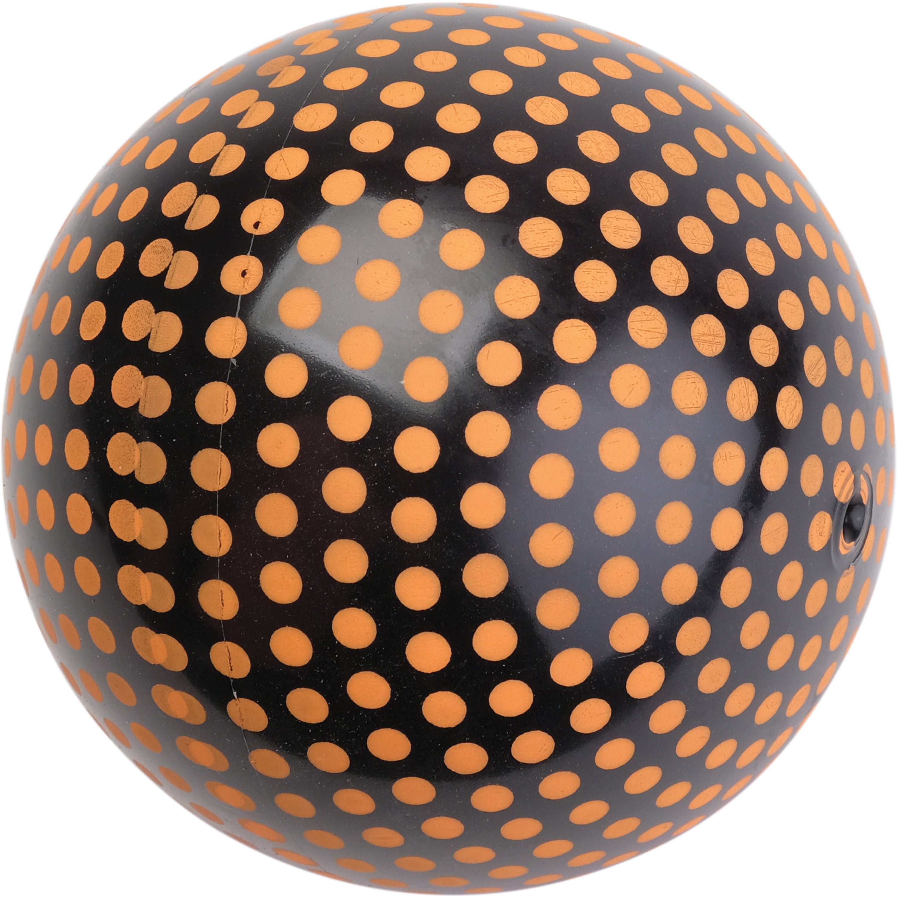 Neon Polka Dot Pvc Balls/5 In - 12 Count