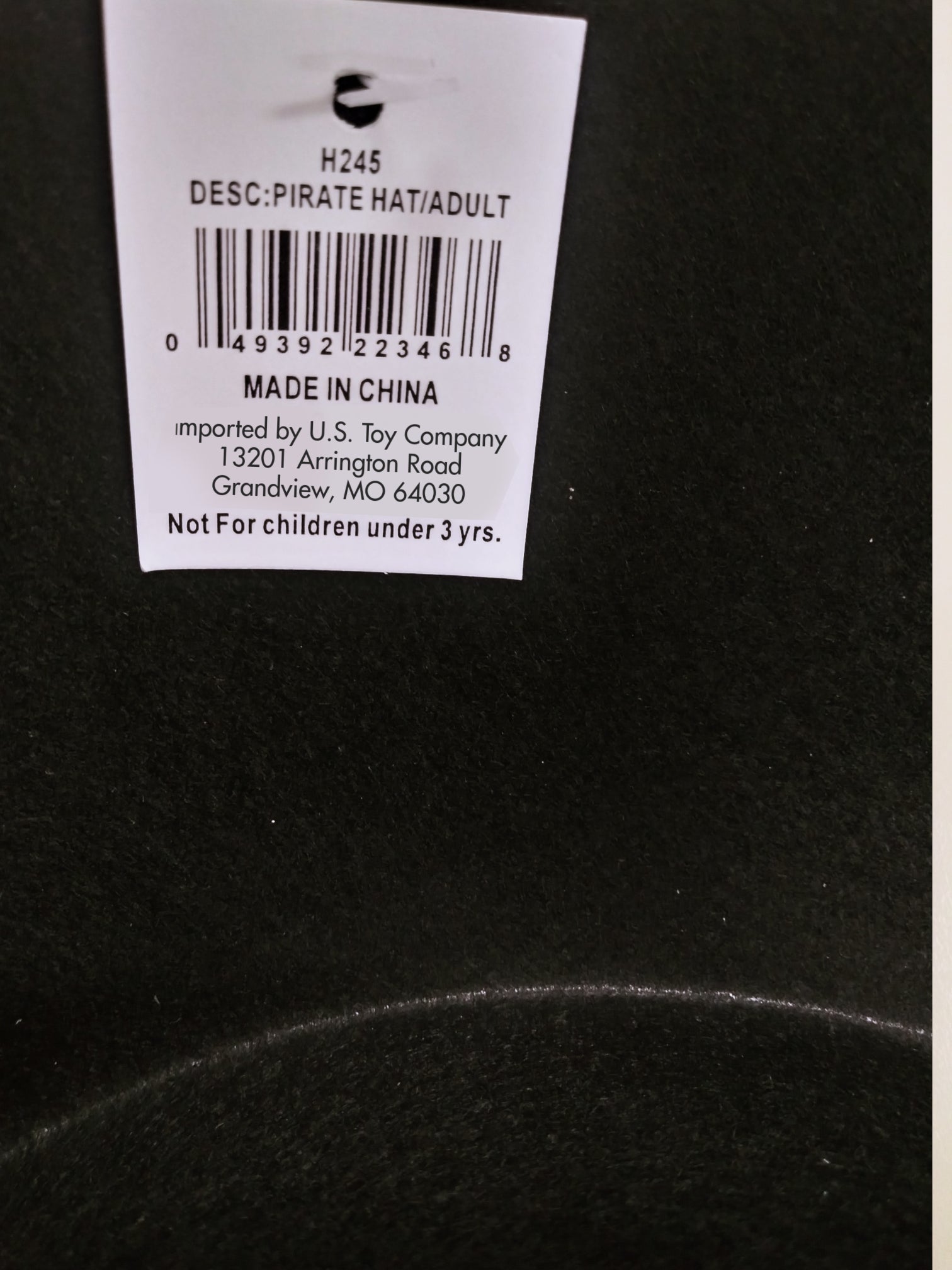 Pirate Hat/Adult - 1 Count