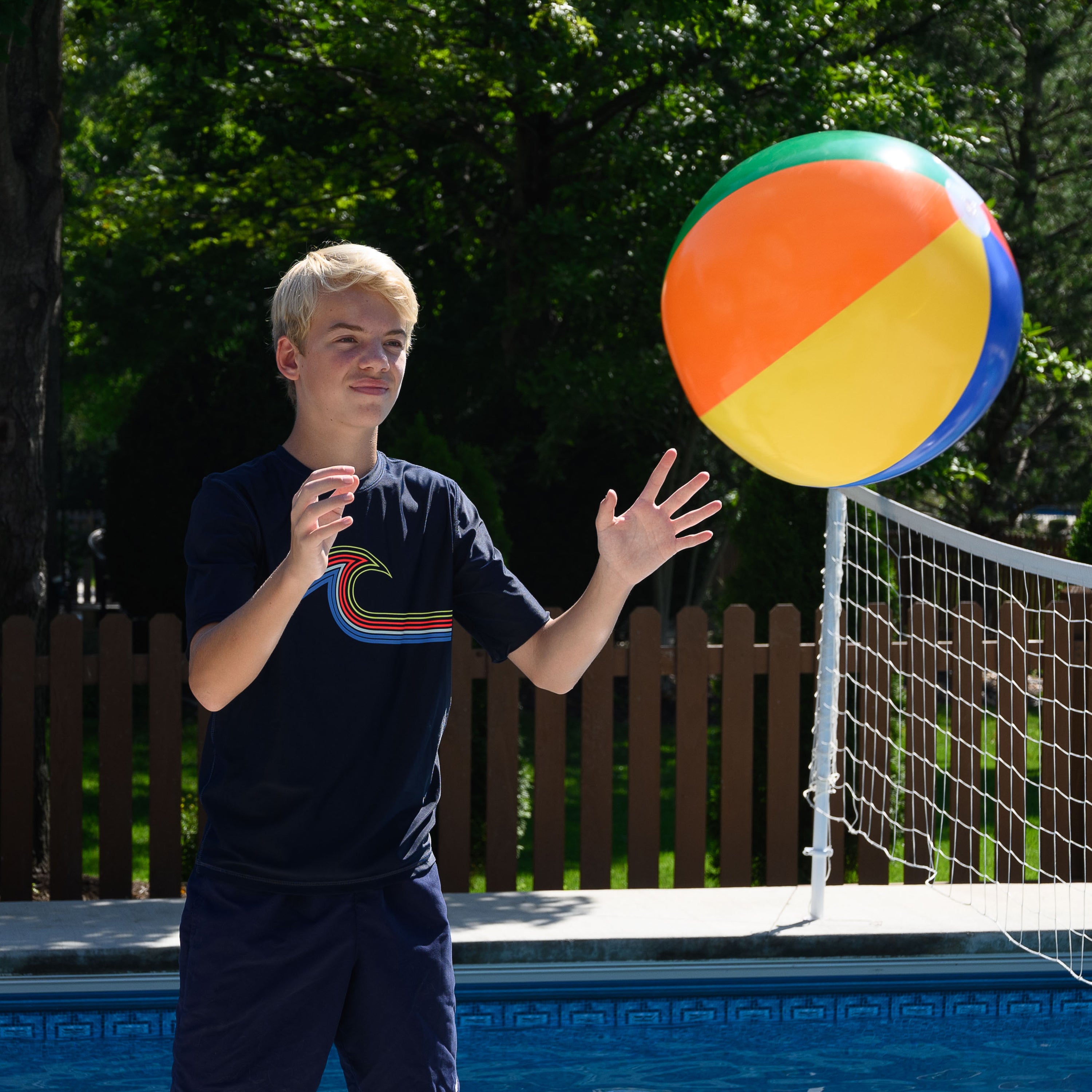 Beachball Inflates/24 In/15 In Diam - 12 Count