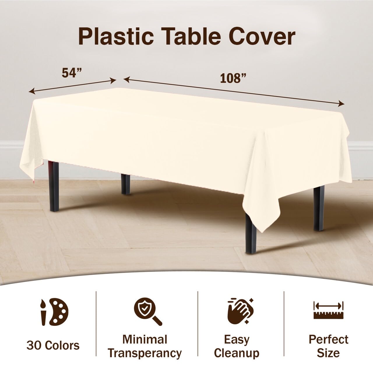 Ivory Table Cover