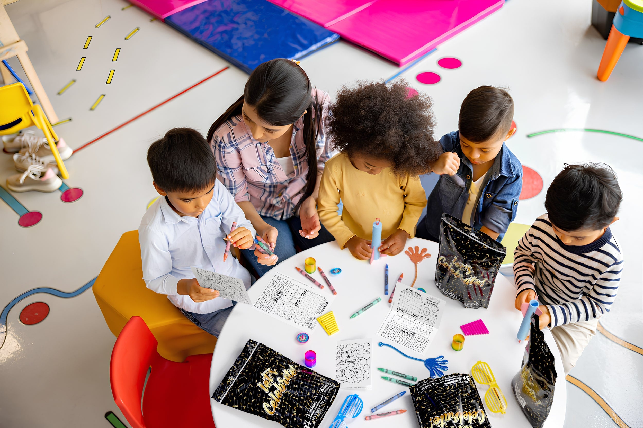 8 Piece Goody Bag - Let's Celebrate | 10 Count