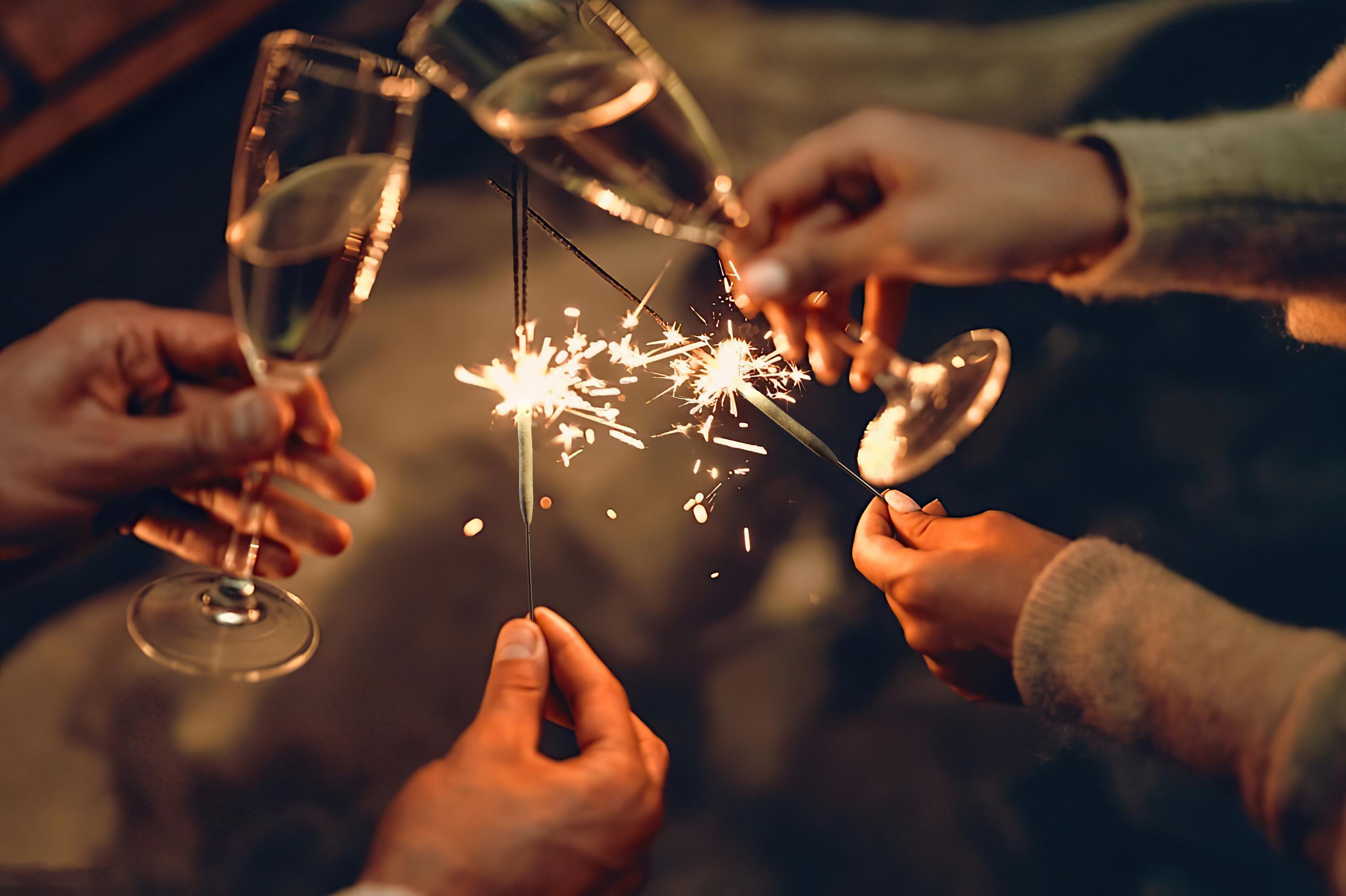 8 in. Gold Wire Sparklers | 72 Count