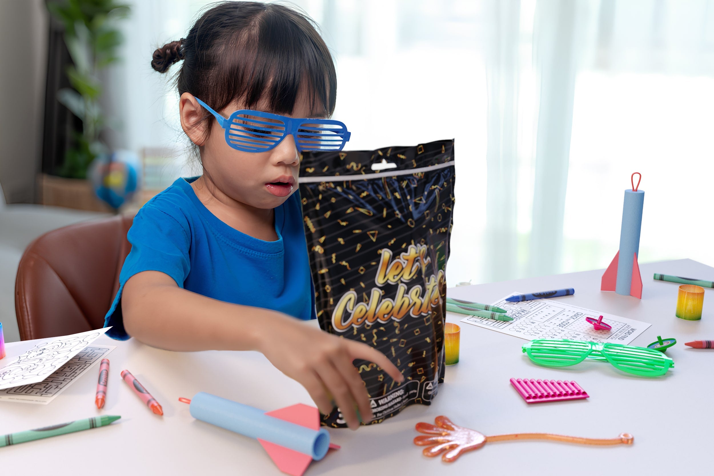 8 Piece Goody Bag - Let's Celebrate | 10 Count