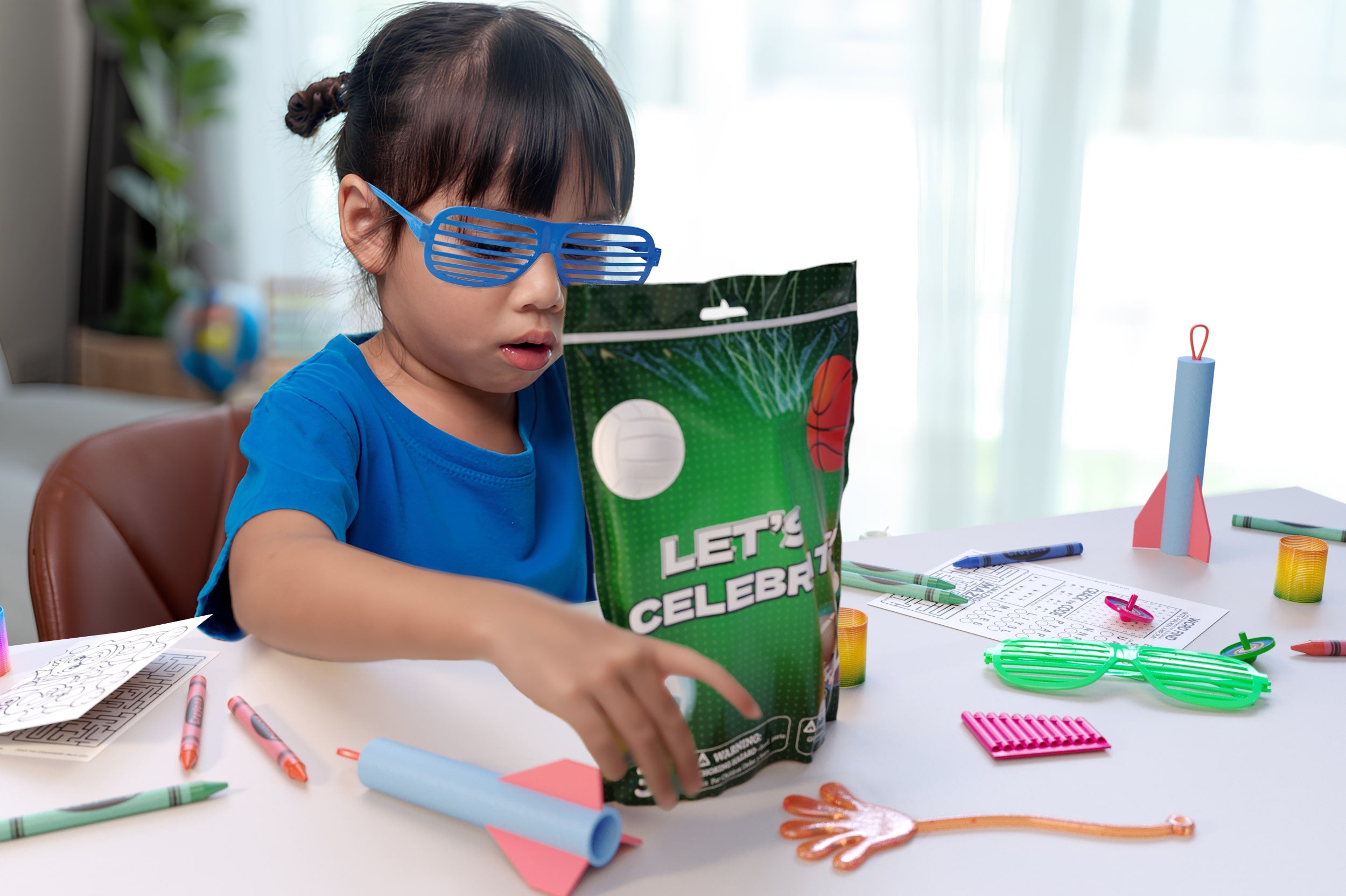 8 Piece Goody Bag - Sports Theme | 10 Count