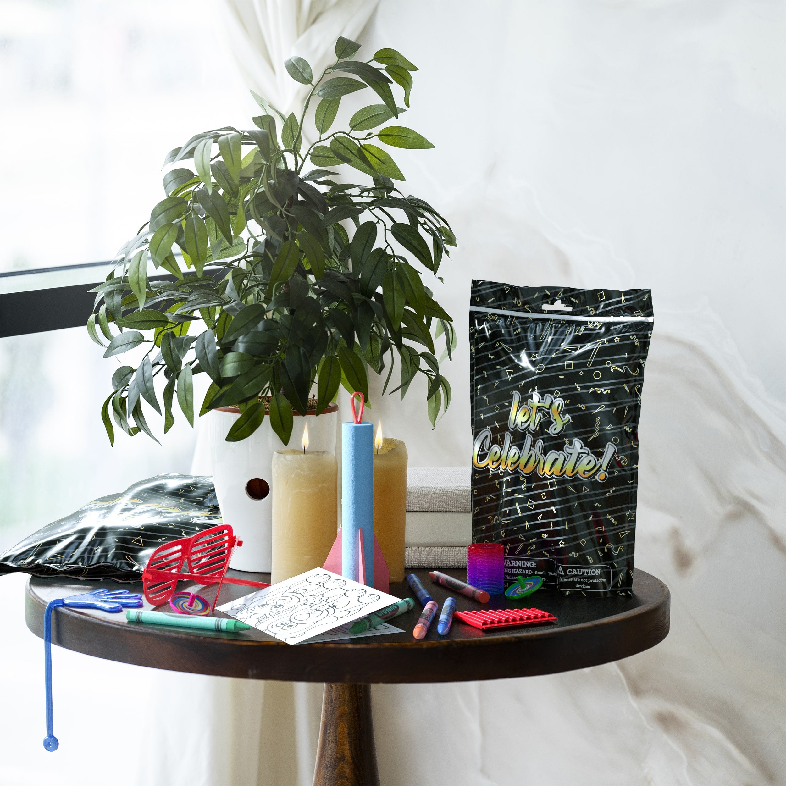 8 Piece Goody Bag - Let's Celebrate | 10 Count